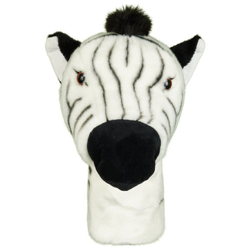 Zebra Plush Driver Head Cover